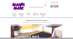Desktop Screenshot of magicmats.ie